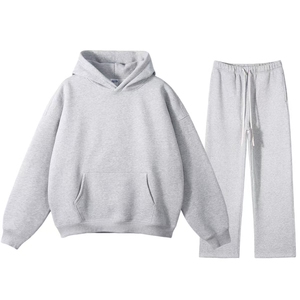 2026 Custom Unisex Winter Casual Distressed Street Sun-Faded Fleece Sweatsuit <b>Set</b> Women Wholesale Sweat Shorts Acid-Wash new - Product Image 4