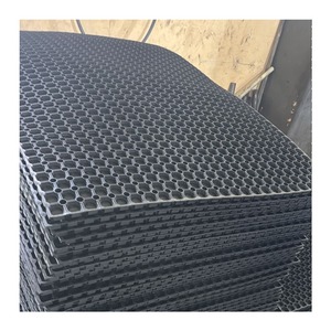 Non <b>Slip</b> Tufted Plain Rubber Hollow <b>Mats</b> for Outdoor & Indoor Use Thick Bulk Supply - Product Image 3