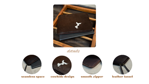 2025 премиум-класса из воловьей кожи многофункциональная сумка на молнии для ноутбука натуральная кожа настраиваемый 15,6 "Сумка для ноутбука и защитный чехол - Product Image 3