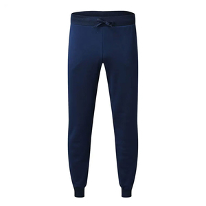 Sudadera con Capucha y Cremallera para Hombre, Color Azul Marino Sólido, con Logotipo Personalizado, Conjunto Deportivo Informal de Invierno, Transpirable, Felpa Francesa, 100% Algodón - Product Image 3