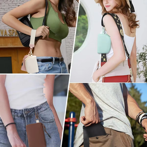 Set de Bolsa Impermeable para Muñeca con Correa, Mini Cartera Doble para Tarjetas, Efectivo y Llaves, Bolsa Deportiva Portátil para Mujer - Product Image 3