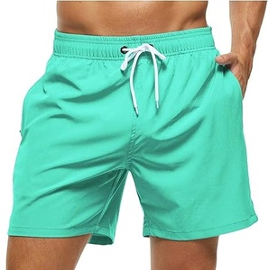 Pantalones Cortos de Baño para Hombre, de Verano, para Playa, con Cordón Ajustable, Elásticos, al por Mayor - Product Image 5