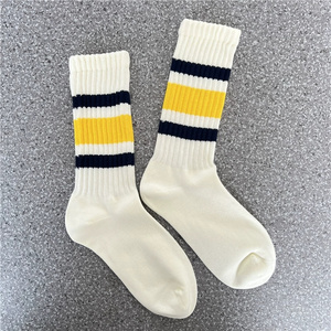 Chaussettes de sport en coton imprimées sur mesure, chaussettes athlétiques, logo OEM, fournisseur en gros, marque privée, chaussettes respirantes - Product Image 5