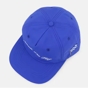 หมวกแก๊ปปักลายธงชาติสีน้ำเงินแบบ Snapback สำหรับทุกเพศทุกวัย 6 แผง ทรงลำลอง พร้อมแผ่นปะลายธงชาติแบบตารางหมากรุก - Product Image 5