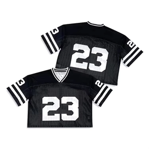 Camiseta de Fútbol Americano Personalizada de Malla, Manga Corta, Impresión Sublimada, Tallas Grandes, Ropa Deportiva - Product Image 6