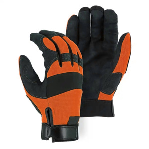 Gants de sécurité industriels d'hiver en cuir de chèvre renforcé, résistants au rétrécissement, à prise flexible, pour temps froid - Product Image 4