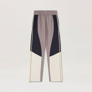 Custom <b>Womens</b> Wide Leg Track Pants Elastic Waistband Hidden Zipper Pockets <b>Sweatpants</b> - Product Image 1