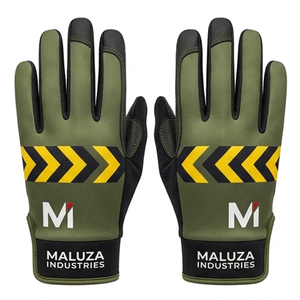 Guantes de Trabajo Profesionales para Mecánicos Automotrices, Flexibles, Transpirables, Antideslizantes, con Pantalla Táctil, Palma de Poliéster - Product Image 1