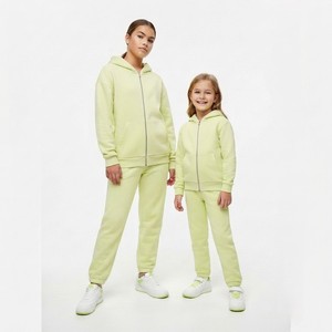 Sigma House Sudadera con capucha para niños, sudadera con cremallera completa y bolsillos laterales, corte holgado informal, ropa de otoño, 100% algodón - Product Image 3