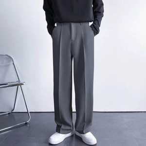 Pantalon décontracté ample pour homme, 220 GSM, micro-extensible, personnalisable OEM, marque privée, pantalon tendance - Product Image 5