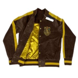 Iota Phi Theta Corduroy Jacket Brown <b>Gold</b> Greek Apparel Fraternity Premium Jacket Stylish Classic Fit Outerwear - Product Image 1