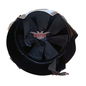 Casco Mandaloriano Medieval de Acero Suave, Casco Completo para Cosplay de Guerrero, Hecho a Mano, Coleccionable, para Disfraces y Exhibición - Product Image 5