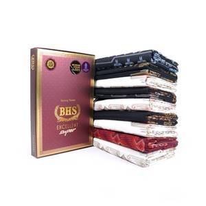 Jawa Timur Lungi BHS Excellent Gold JGR Type Sarong Musulman Traditionnel Confortable, Paréo Lungi Mercerisé Respirant Coupe Ample - Product Image 1
