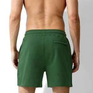 2026 New Trend Men's Hunter Green Casual Shorts Luxe Minimalist Gym Shorts Custom Logo Professional Sportswear Short Pants - Product Image 4