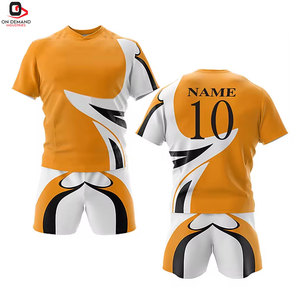 Vêtements de sport de qualité supérieure de niveau professionnel, uniforme de rugby, service OEM, respirant, coupe athlétique, prêt pour l'entraînement et les matchs, pour équipe - Product Image 3