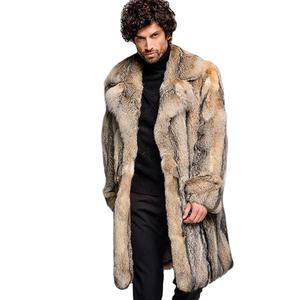 Classic 2026 Mens Faux <b>Fur</b> <b>Coat</b> Warm Winter Luxury Mink <b>Fur</b> Overcoat Long Windbreaker Jacket Faux <b>Fur</b> Clothing - Product Image 1