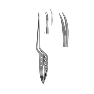 Microtijeras de Resorte de 245 mm, Instrumento Neuroquirúrgico de Precisión para Disección Delicada, Corte y Procedimientos Quirúrgicos - Product Image 1