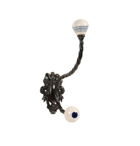 Heavy Duty Cast Iron Wall Mounted Coat <b>Hooks</b> Rustic Antique Bronze Finish Decorative Hanger for Entryway Mudroom <b>Bathroom</b> - Product Image 5