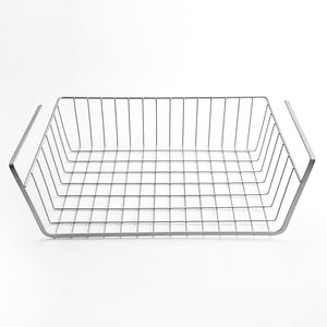 Panier de rangement pour armoire de cuisine, organisateur suspendu sous étagère, panier en fil métallique, économiseur d'espace - Product Image 4