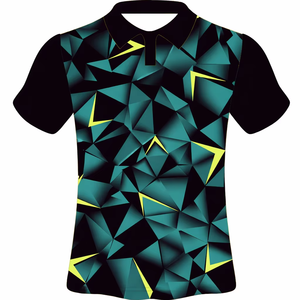 เสื้อยืดทีมฟุตบอล/คริกเก็ตชุดเครื่องแบบสั่งทำเสื้อทีมพิมพ์โพลีเอสเตอร์ระบายอากาศได้ดี - Product Image 1