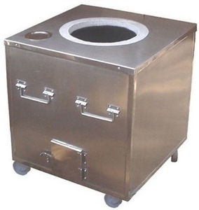 Horno de Gas Comercial de Acero Inoxidable para Cocina, Tradicional, para Asar y Ahumar, 32x32x36 Pulgadas, Fácil de Instalar y Limpiar - Product Image 1