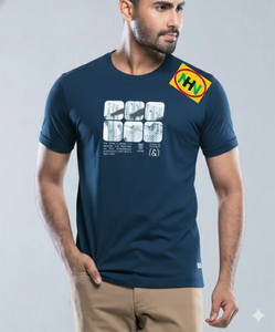 2026 Premium Heavy Cotton Knitted Men's Plus Size T-Shirt Breathable Front Custom Logo Printed Eco-Friendly O-Neck Quick Dry OEM - Product Image 6
