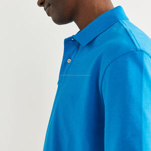 Polo de golf informal liso de alta calidad al por mayor con logotipo personalizado, polos profesionales recién llegados para hombre - Product Image 3