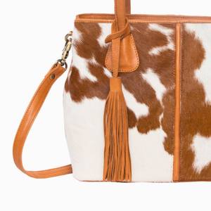 Bolsos de Mano de Moda 2026, Bolsos de Hombro de Pelo de Vaca para Mujer, Bolsos de Lujo al por Mayor OEM - Product Image 4