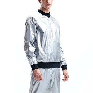 ชุดซาวน่าออกกำลังกายน้ำหนักเบา สวมใส่สบาย สำหรับผู้ชายและผู้หญิง ช่วยลดน้ำหนัก กระตุ้นการขับเหงื่อ เหมาะสำหรับวิ่ง ฟิตเนส และการฝึกซ้อมในยิม - Product Image 3