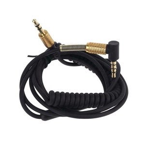 Câble audio auxiliaire 3,5 mm mâle-mâle de 1,3 m/4,92 pi avec conducteur en cuivre nu pour casques <span class=keywords><strong>Marshall</strong></span> - Product Image 1