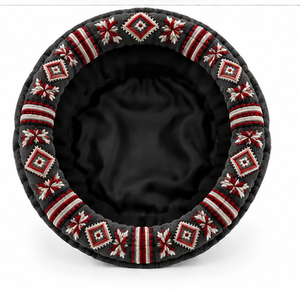 Nuevo Diseño de Gorros Afganos para Hombre, Color Azul Polvoriento, Lana Hecha a Mano, Gorro Tradicional Chitrali de Invierno, Suave y Cómodo, Gorros Afganos para Hombre - Product Image 2