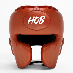 Protector de Cabeza para Boxeo HOB, Casco Deportivo Protector de Cuero PU para Adultos, Unisex, Uso Universal - Product Image 6