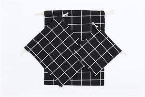 Sac fourre-tout tissé en coton biologique 100 % de taille moyenne avec longue anse, logo personnalisé, tissu de qualité supérieure pour le shopping, avec attaches et sangles - Product Image 4