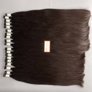 Produit phare en gros : Extensions de cheveux humains Remy vierges à 100 %, cheveux vietnamiens SDD en vrac pour coloration, trame unique - Product Image 3