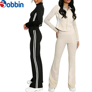 Conjuntos Deportivos para Mujer Más Vendidos, Elásticos en Cuatro Direcciones, Tallas Grandes, Resistentes al Viento, Transpirables, Ecológicos, 100% Algodón, Ropa Deportiva de Invierno, Personalizables - Product Image 4