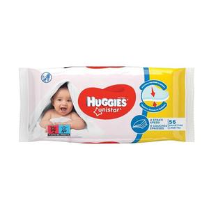 Toallitas húmedas Huggies para compra en grandes cantidades con fórmula suave y delicada para piel sensible - Product Image 4