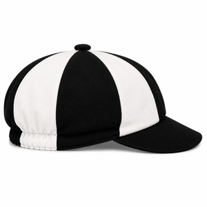 Gorra de Cricket de Ocho Paneles de Color Sólido Personalizada de Alta Calidad, Gorra Clásica Vintage con Bordado 3D Transpirable de Mezcla de Lana a Rayas - Product Image 5