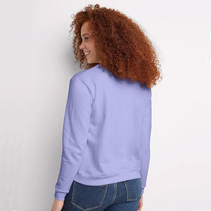 Sudaderas Extra Grandes para Mujer, Cuello Redondo, Manga Larga, Hombros Caídos, Forro Polar, Mezcla de Algodón Suave, Ropa Casual de Calle - Product Image 5