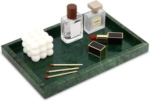 OEM Manufacturer Luxury Marble Tray for Serving Drinks Snacks Desserts and Decorative <b>Table</b> Display - Product Image 5
