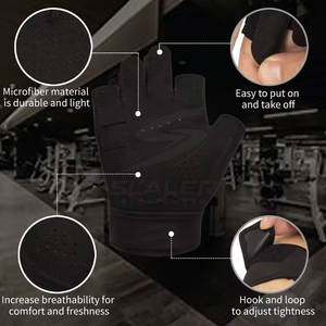 Gants de sport de qualité supérieure pour la musculation et l'entraînement en salle de sport, conçus pour un confort optimal, une meilleure prise en main et une durabilité à long terme - Product Image 2