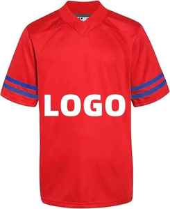 Uniforme de Fútbol Personalizado, Camiseta de Fútbol Sublimada con Diseño de Logotipo Bordado, Jersey Urbano de Talla Grande - Product Image 1