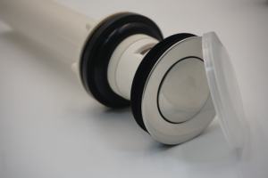 Siphon de lavabo à pression en ABS et alliage de zinc chromé, design traditionnel, écologique, garantie 1 an - Product Image 5