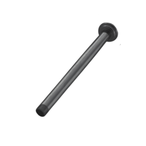 PSB0076 Bras de douche traditionnel en laiton électroplaqué de 1/2 po IPS x 4 po avec bride pour montage au plafond - Product Image 5