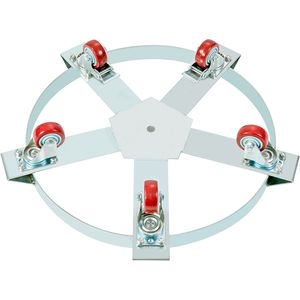 Carrello per Fusti da 55 Galloni, Capacità di Carico 1250 libbre, Carrello Manuale Anti-Ribaltamento, Carrello per Barili con Capacità di Carico 1250 libbre - Product Image 3