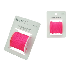 Filo per Macramè 1mm 100m Rosa, Corda per Artigianato - Product Image 2