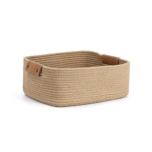 Cesta Organizadora Premium de Yute y Algodón para Regalos y Almacenamiento - Product Image 2
