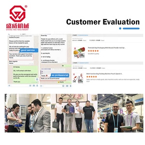 Automatico Envasadora Bolsas Doypack sacchetto pre-fatto misto granello liquido storta sacchetto rotatorio macchina di sigillatura per la zuppa di microfono - Product Image 6