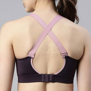 Sujetador deportivo de alta calidad con material que absorbe la humedad y duradero para un rendimiento activo. - Product Image 2