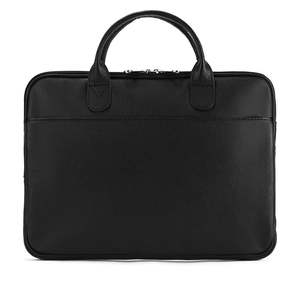 Sac à ordinateur portable professionnel en cuir artisanal pour hommes, fermeture éclair durable, étui rigide, fourni par le fabricant - Product Image 6
