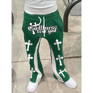 Pantalones Deportivos Rectos para Hombre, Estilo Y2K, con Estampado 3D, Desgastados, Corte Holgado, Cintura Media, Estilo Urbano, Hip Hop, Vintage - Product Image 3